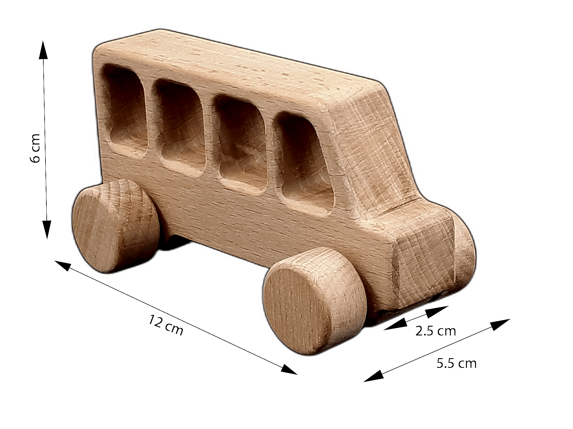DÜZ, KARE PENCERELI MİNİBÜS